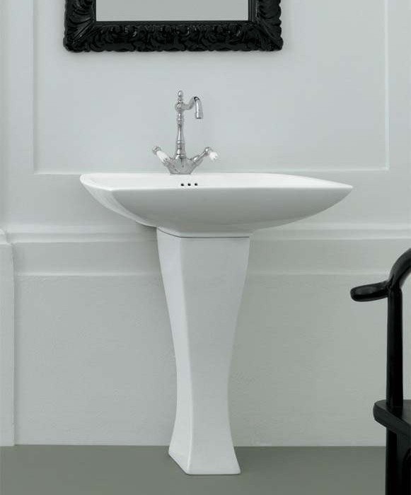 ArtCeram колонна для раковины, jzc003 01 00 jazz цвет: белый глянцевый