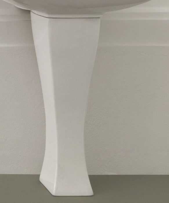 ArtCeram колонна для раковины, jzc003 01 00 jazz цвет: белый глянцевый
