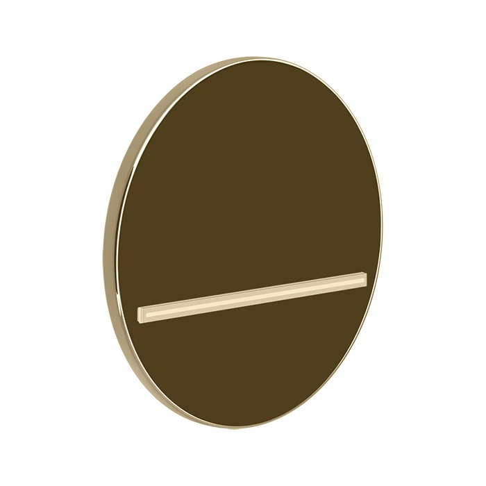 Gessi Излив подвесной, d20.7см., каскадный, Venti20, 65295#149 цвет: finox brushed nickel