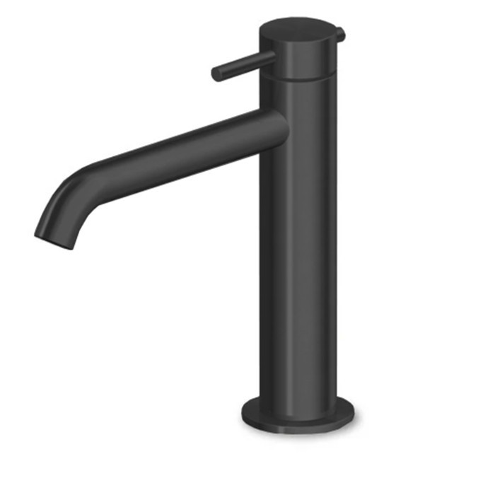 Zucchetti смеситель для раковины, на 1 отв., helm, brushed total black pvd арт. zhe688.xp81