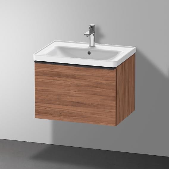 Duravit тумба подвесная под раковину 634 мм х 452 мм, d-neo, de425407979 цвет: орех натуральный