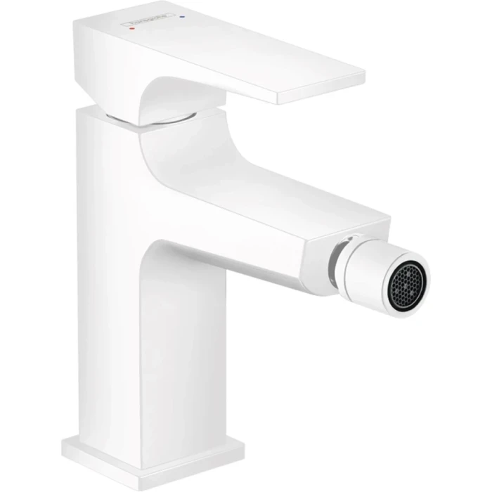Hansgrohe смеситель для биде с донным клапаном, Metropol, белый арт. 32520700