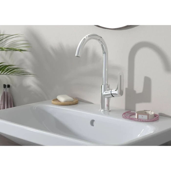 Hansgrohe смеситель для раковины без донного клапана, Logis, хром арт. 71131000