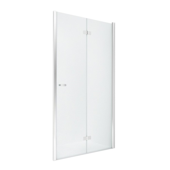 Дверь в нишу складные r 100x195, New trendy New soleo chrome, хром арт. D-0136A