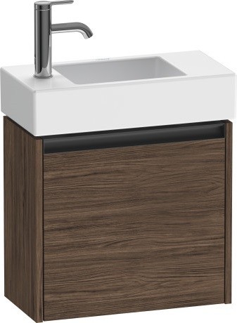 Duravit тумба подвесная под раковину 238 мм х 484 мм х 440 мм, ketho.2, k25072r21210000 цвет: орех темный
