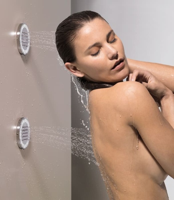 Bossini форсунка боковая для душа wall, tondo, хром арт. i00175.030