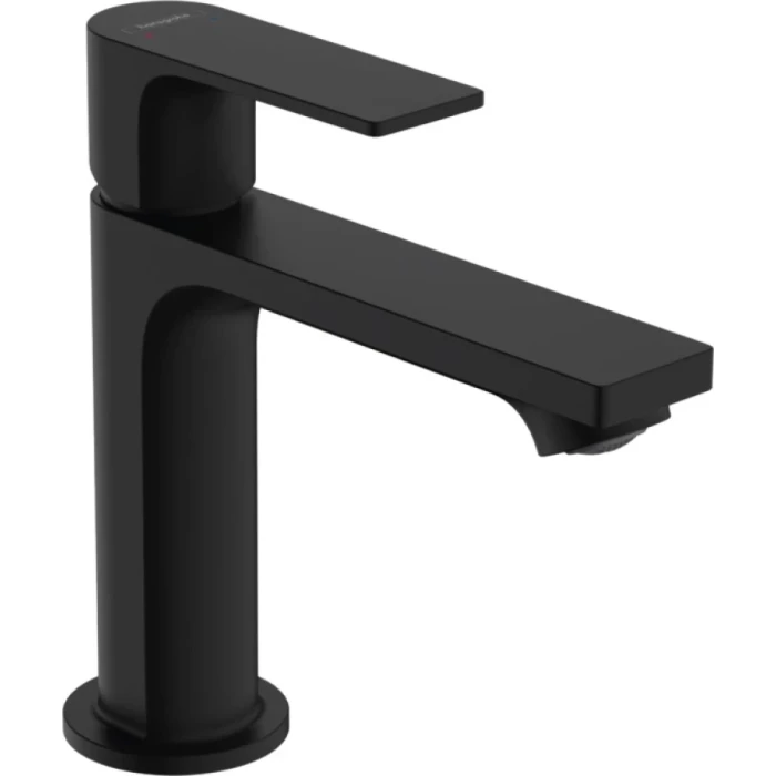 Hansgrohe смеситель для раковины с донным клапаном, Rebris E, черный арт. 72557670