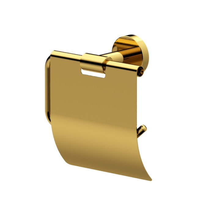 Держатель туалетной бумаги, Whitecross Ergo gold, золото арт. ER2262GL