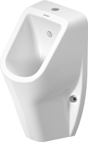 Duravit писсуар подвесной безободковый без мушки 290 мм х 305 мм, no.1, 2818300000 цвет: белый
