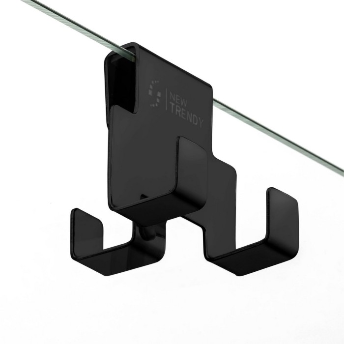 Душевое ограждение 80x70x200, New trendy Avexa black, черный арт. EXK-1560