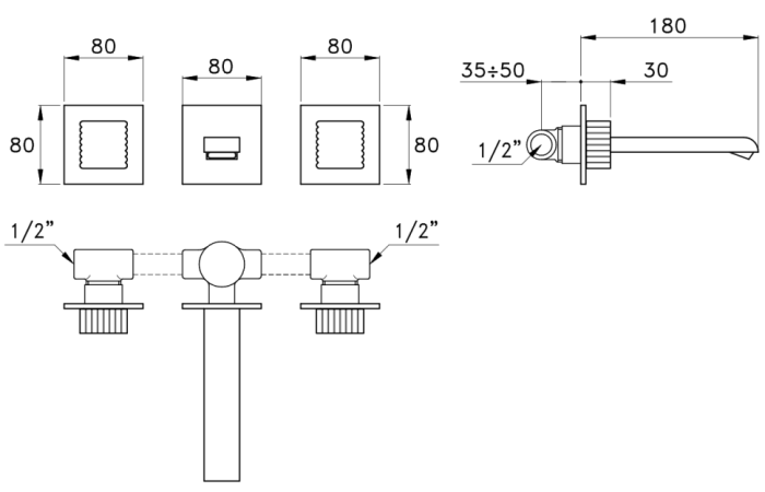 Stella смеситель для раковины, casanova, хром арт. cs01005cr00