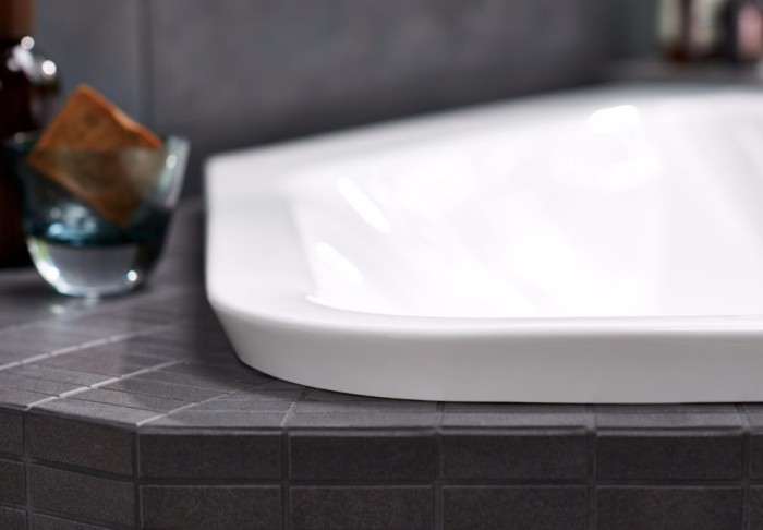 Duravit акриловая ванна 5 1770 х 1300 c двумя разными наклонами для спины, paiova, 700390000000000 цвет: белый