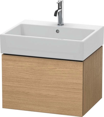 Duravit тумба подвесная под раковину, l-cube, lc627505252 цвет: дуб европейский
