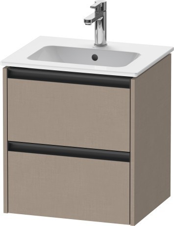 Duravit тумба подвесная под раковину 420 мм х 510 мм х 549 мм, ketho.2, k25261075750000 цвет: лён