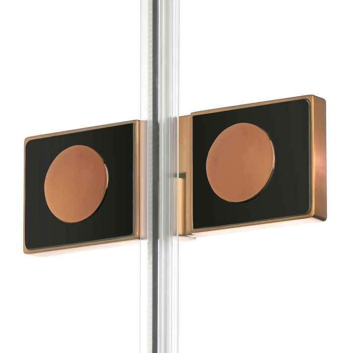 Душевое ограждение l 80x120x195, New trendy New soleo copper brushed, браширо арт. K-2038