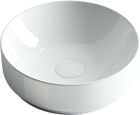 Ceramicanova раковина накладная element, cn6005 цвет: белый