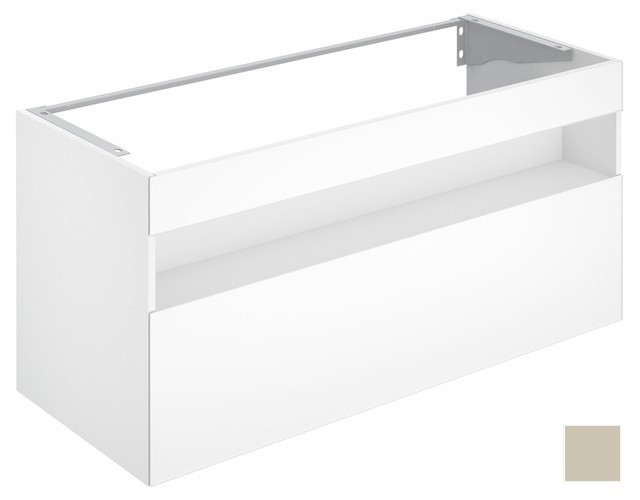 Keuco тумба под раковину с освещением 490 мм х 1200 мм х 625 мм, с 1 выдвижным ящиком, с сифоном, кашемир/кашемир, stageline, кашемир арт. 32882 180100