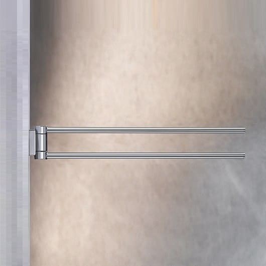 Keuco держатель для полотенца двойной, поворотный 43,8 см, plan, хром арт. 14918 010000