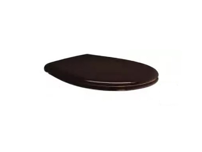 GSI Сиденье для унитаза орех/хром, дерево, Classic - MS87N