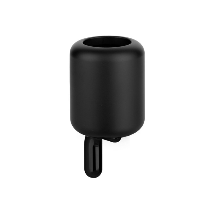 Gessi Стакан для зубных щеток подвесной, Goccia, 38008#099 цвет: черный