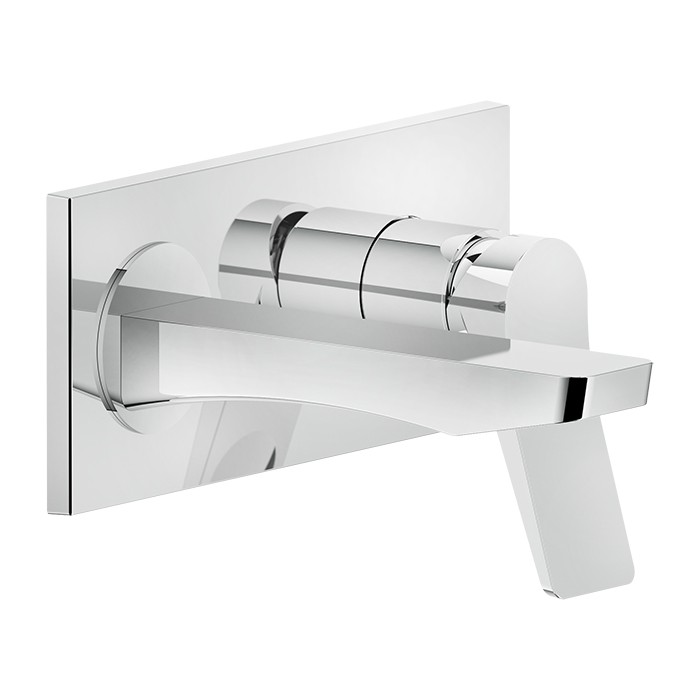 Gessi Встраиваемый смеситель для раковины с изливом 175мм, Rilievo, 59092#031 цвет: хром