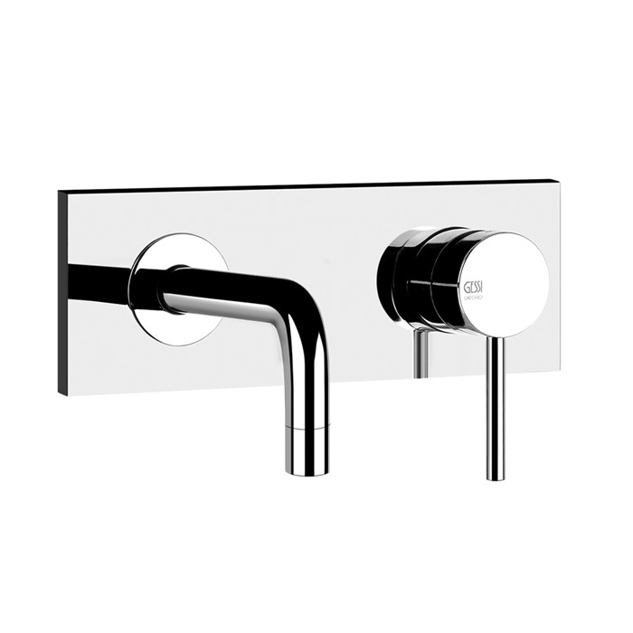Gessi Смеситель для раковины, встраиваемый, излив: 14.6см., Emporio Via tortona, 44823#031 цвет: хром