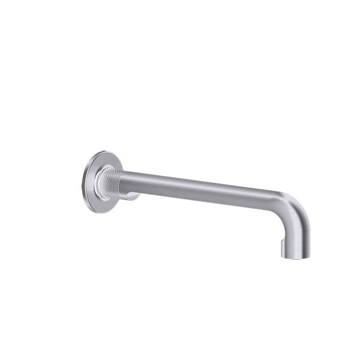 Gessi Настенный излив 255мм, на 1/2”, комбинируемый с удаленным управлением, Inciso, 58101#149 цвет: finox