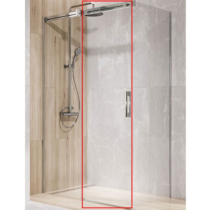 Radaway душевая дверь pro kdj 120 l профиль хром стекло прозрачное, Espera Pro - 10090120-01-01L