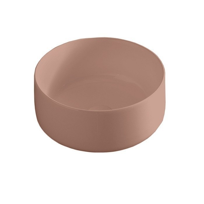 ArtCeram раковина (накладная), col004 40 00 cognac цвет: коричневый матовый
