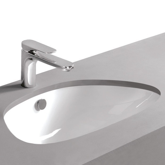 ArtCeram раковина (врезная), ptl003 01 00 plettro цвет: белый глянцевый