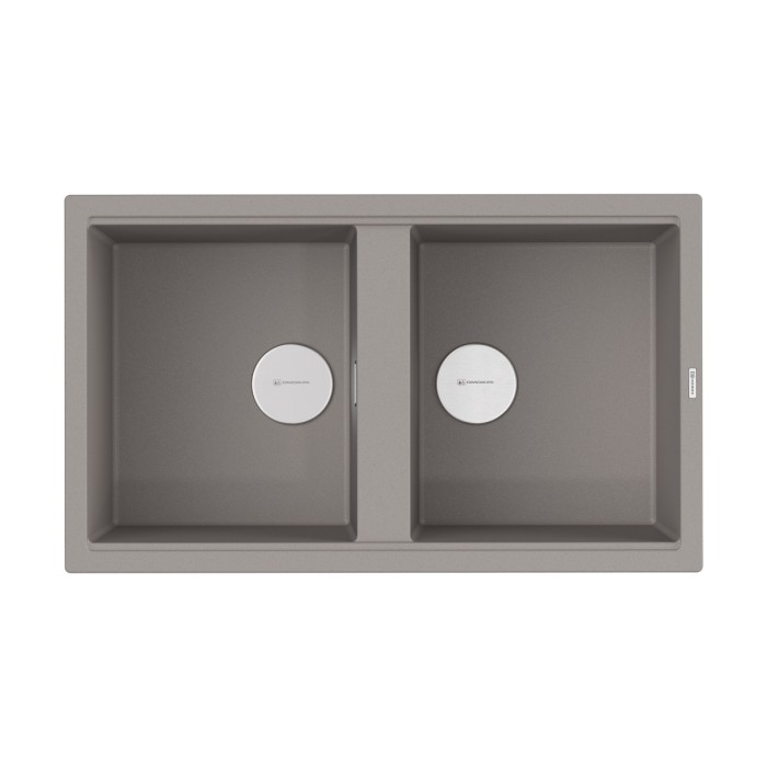 Omoikiri кухонная мойка Kitagawa 86-2, leningrad grey арт. 4993491