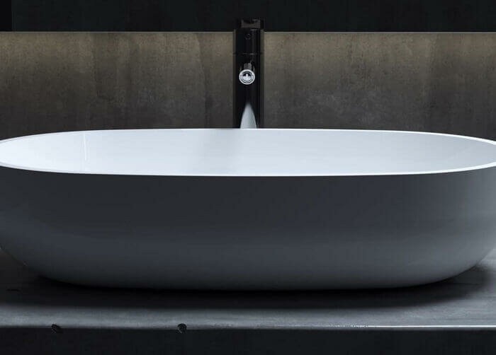 Salini раковина накладная 64x38,5, gloria, 1102205mrh цвет: матовый белый