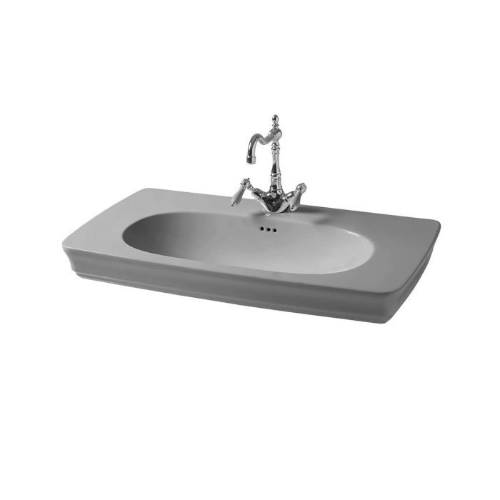 ArtCeram раковина для ванной комнаты, cil002 34 00 civitas цвет: серый глянцевый