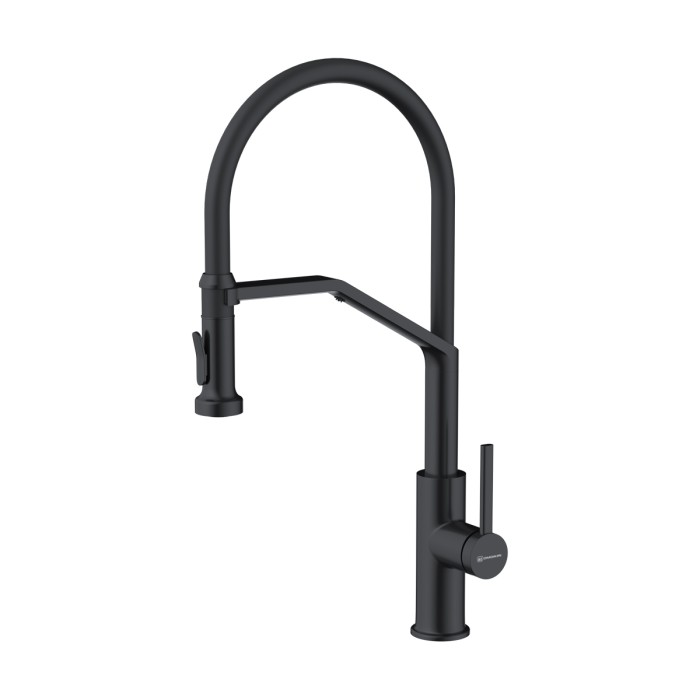 Omoikiri смеситель для кухни Makkari 2 Plus-SB-GB-BL латунь/графит/черный арт. 4994495