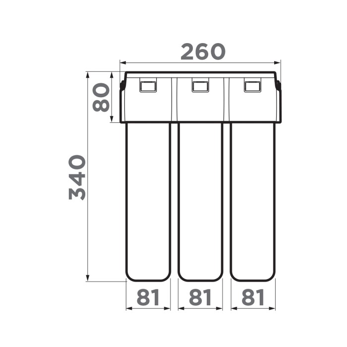 Omoikiri фильтр для очистки воды Pure Drop Lite