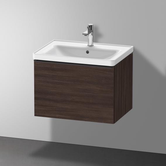 Duravit тумба подвесная под раковину 634 мм х 452 мм, d-neo, de425405353 цвет: каштан темный