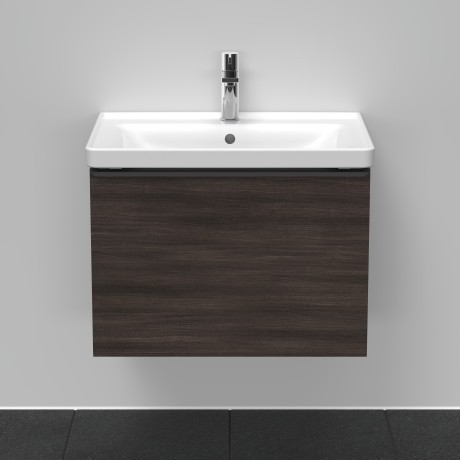 Duravit тумба подвесная под раковину 634 мм х 452 мм, d-neo, de425405353 цвет: каштан темный