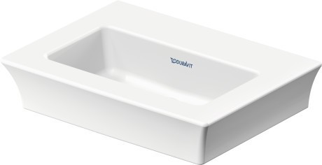 Duravit раковина встраиваемая без отверстия под смеситель, white tulip, 0737450070 цвет: белый