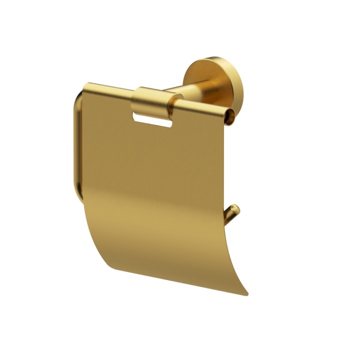 Держатель туалетной бумаги, Whitecross Ergo gold brushed, брашированное золото арт. ER2262GLB