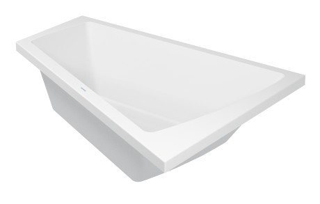 Duravit акриловая ванна 1700 х 1300 c наклоном для спины справа, paiova, 700215000000000 цвет: белый