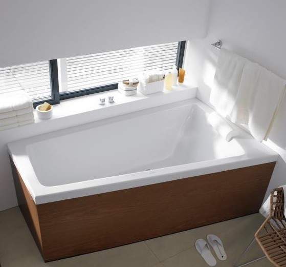 Duravit акриловая ванна 1700 х 1300 c наклоном для спины справа, paiova, 700215000000000 цвет: белый
