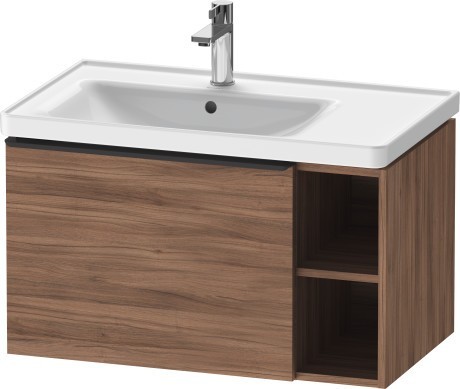 Duravit тумба подвесная под раковину 784 мм х 452 мм, d-neo, de425807979 цвет: орех натуральный