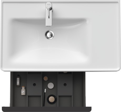 Duravit тумба подвесная под раковину 784 мм х 452 мм, d-neo, de425807979 цвет: орех натуральный