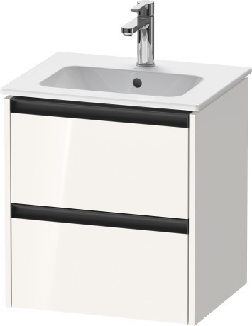 Duravit тумба подвесная под раковину 420 мм х 510 мм х 549 мм, ketho.2, k25261022220000 цвет: белый глянцевый