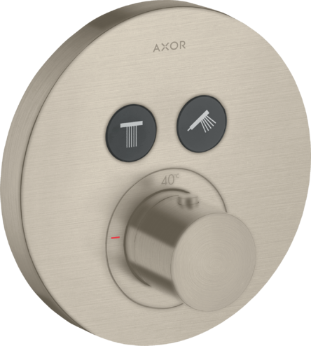 AXOR термостат для душа, ShowerSelect, никель арт. 36723820