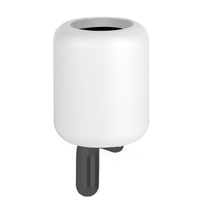 Gessi Стакан для зубных щеток подвесной, Goccia, 38007#099 цвет: черный/белый