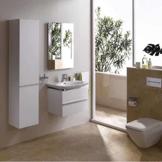 LAUFEN шкаф-пенал подвесной 165x35 петли слева, CASE - 4.0202.1.075.463.1