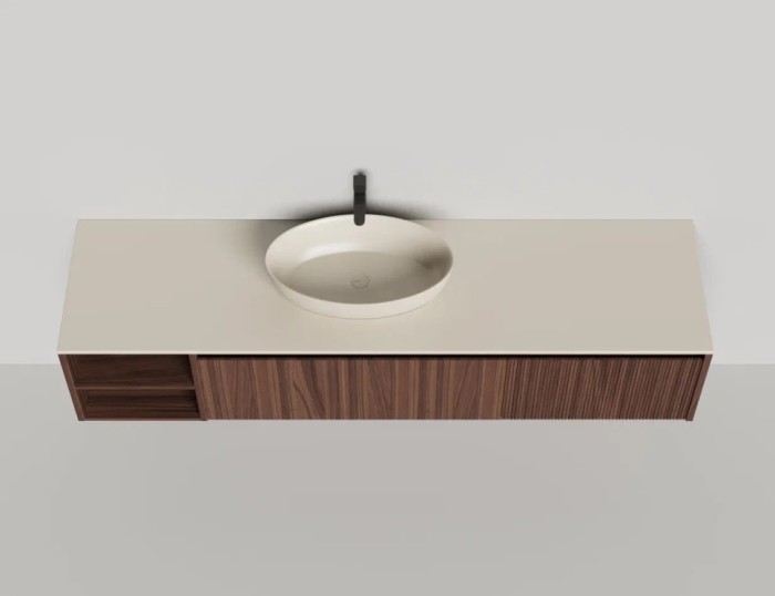 Salini подвесная тумба 2000, domino, 27d220a цвет: коричневый