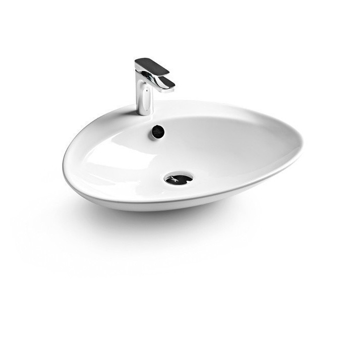 ArtCeram раковина (накладная), bsl001 01 00 bs цвет: белый глянцевый