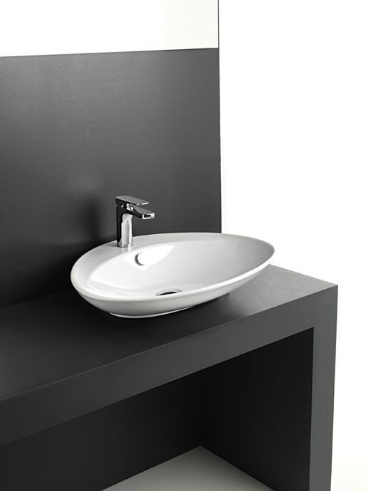 ArtCeram раковина (накладная), bsl001 01 00 bs цвет: белый глянцевый